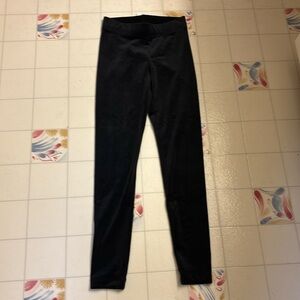 NWT x small black velvet old navy leggings